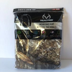 Realtree Heavyweight Fleece Thermal Baselayer - Medium